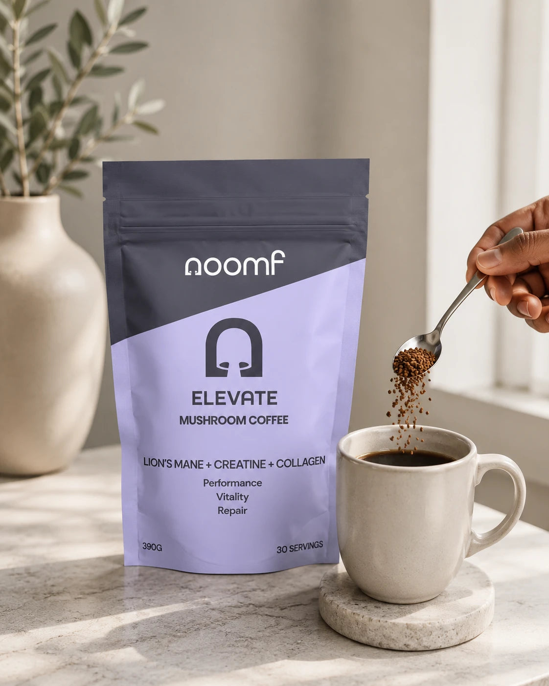 Elevate Lions Mane Mushroom Coffee
