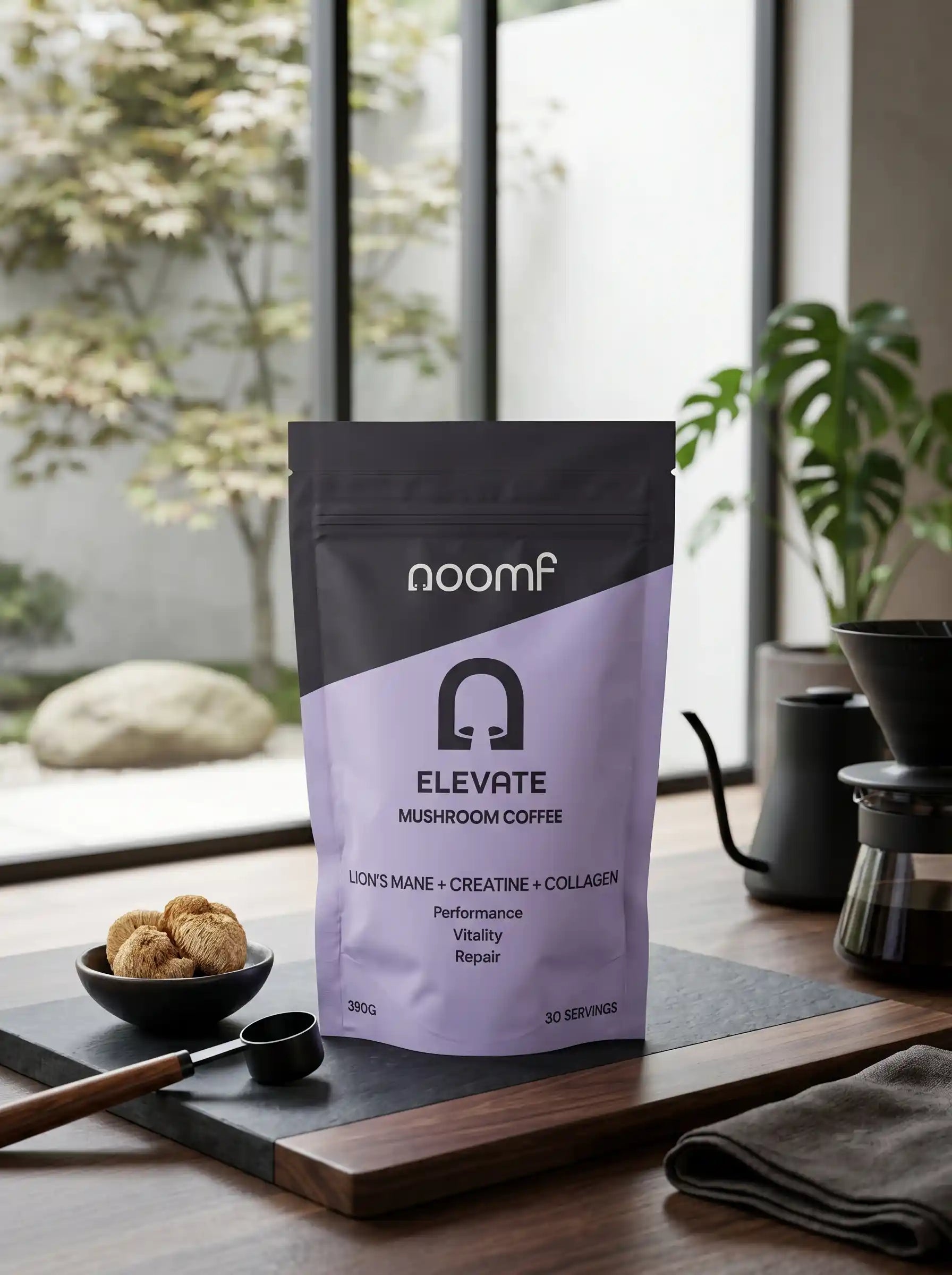 Elevate Lions Mane Mushroom Coffee